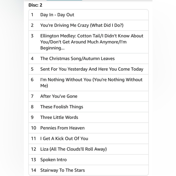 Mel Torme “The Best Of The Concord Years” 1999 compilation 2 CD set Like New - Picture 6 of 6